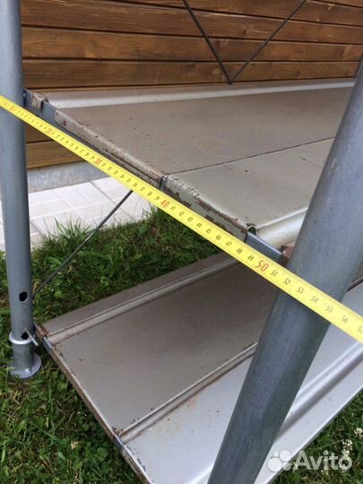 Стеллаж разборный металлический бу