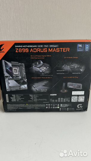 Gigabyte z890 aorus master чек гарантия