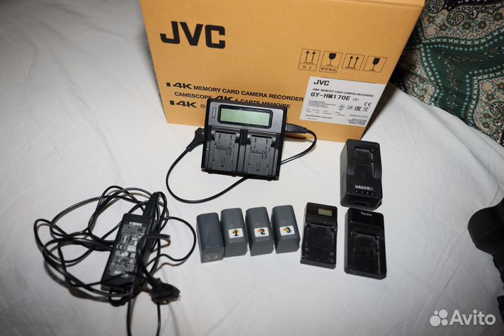 Профессиональная видеокамера JVC GY-HM170E