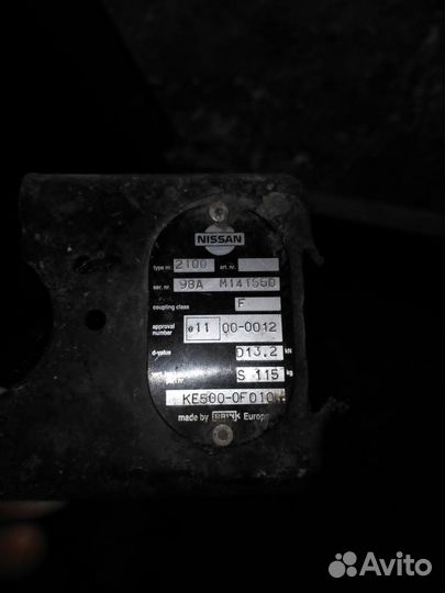 Штатный фаркоп на Nissan Terrano, Ниссан Террано 2