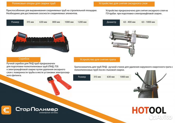 Стыковой аппарат гидравлический 250-450мм
