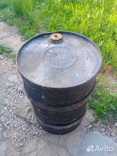 Бочка металлическая бу 200л