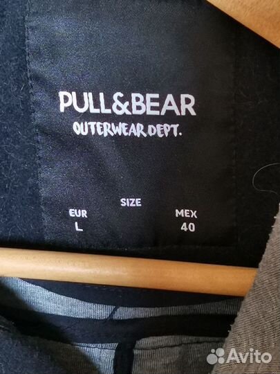 Парка пальто pull and bear