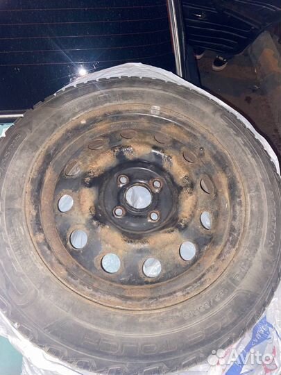 R15 Dunlop Ice Touch 185/65, PCD 4x100 DIA 58