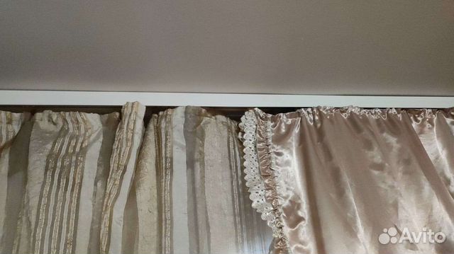 Гардины 1/1.5м/4.7м потолочная бу и др в профиле