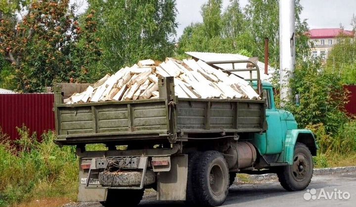 Дрова с доставкой зилом от 4м3