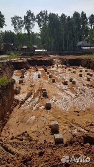 Жб сваи. Фундамент на жб сваях под ключ