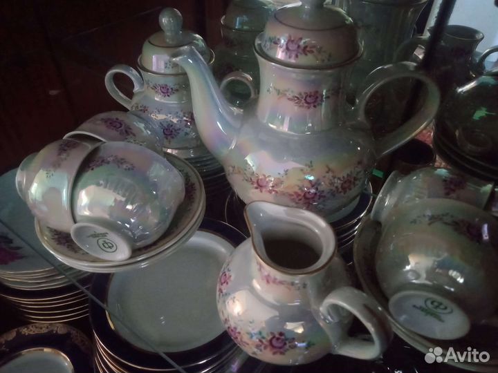 Кофейный сервиз гдр кольдиц фарфор 80-90 год