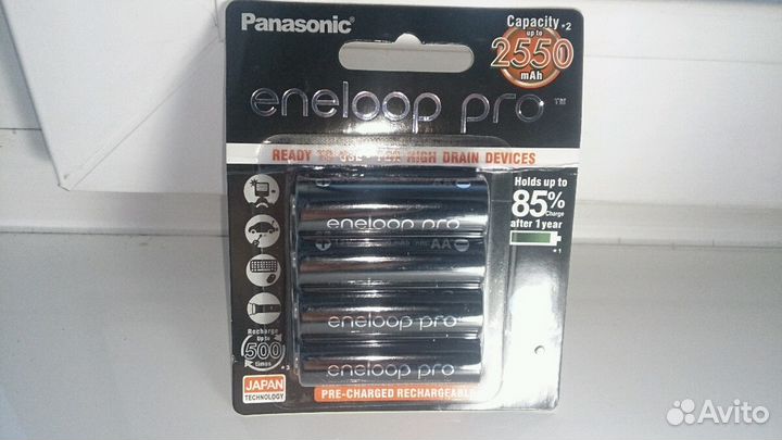 Аккумулятор Panasonic AA. Eneloop pro