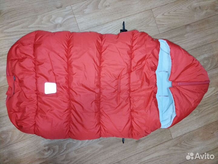 Конверт-мешок накидка Топотушки Нильс красный