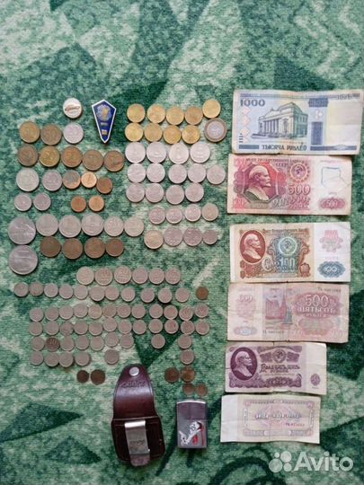 Монеты СССР зажигалка