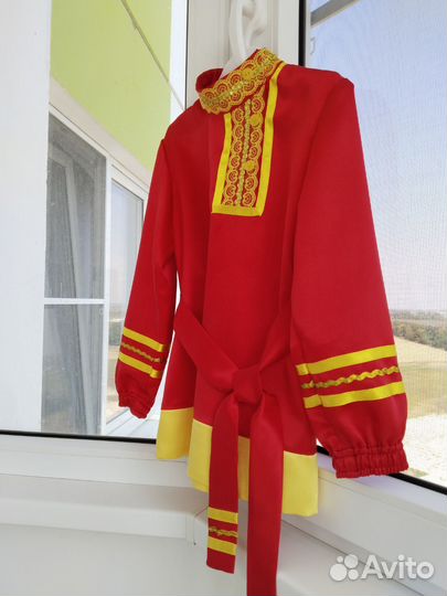 Рубашка косоворотка русский народный костюм