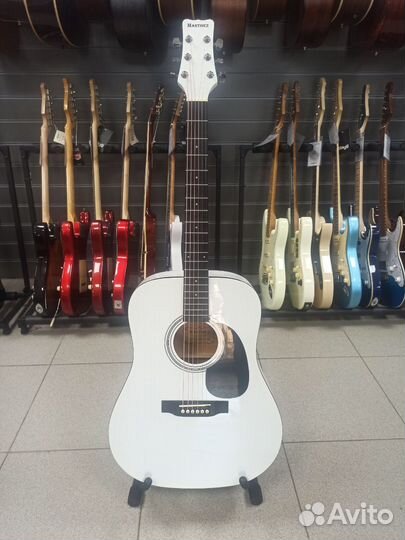 Акустическая гитара Martinez FAW - 702 / WH б/у