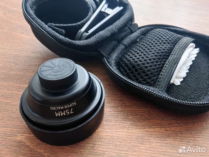Макро объектив для смартфона 75 mm