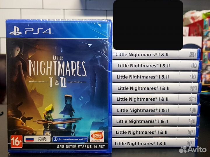 LIttle Nightmares 1 & 2 (PS4), новый, в пленке
