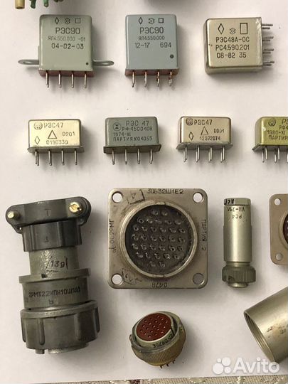 Реле разъемы транзисторы