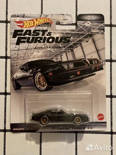 Hotwheels premium Pontiac Firebird trans AM