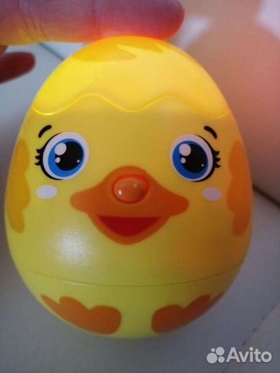Музыкальная игрушка яйцо уточка