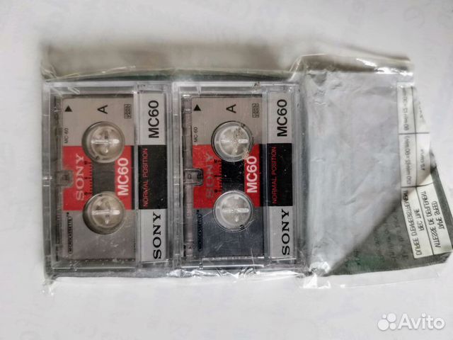 Микрокассета Sony MC60