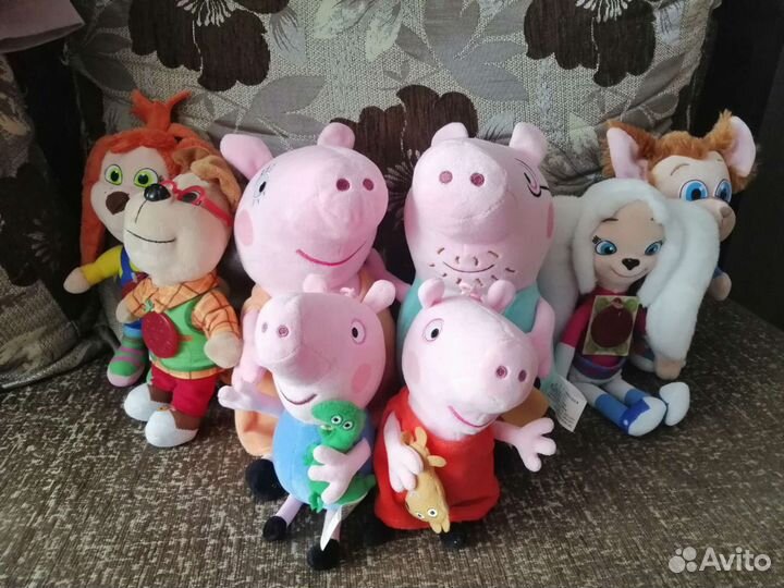 Игрушка Свинка пеппа, Барбоскины