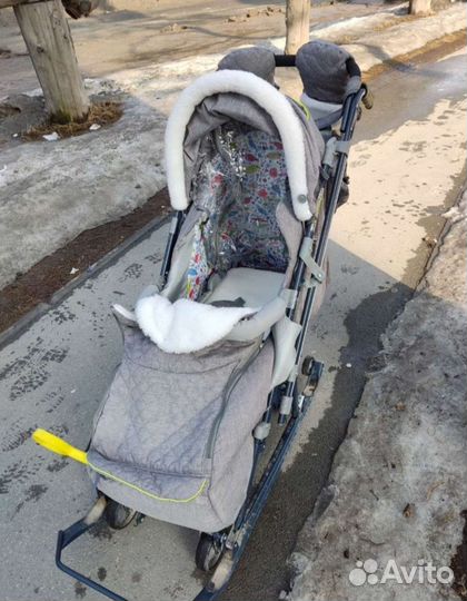 Санки - коляска Ника