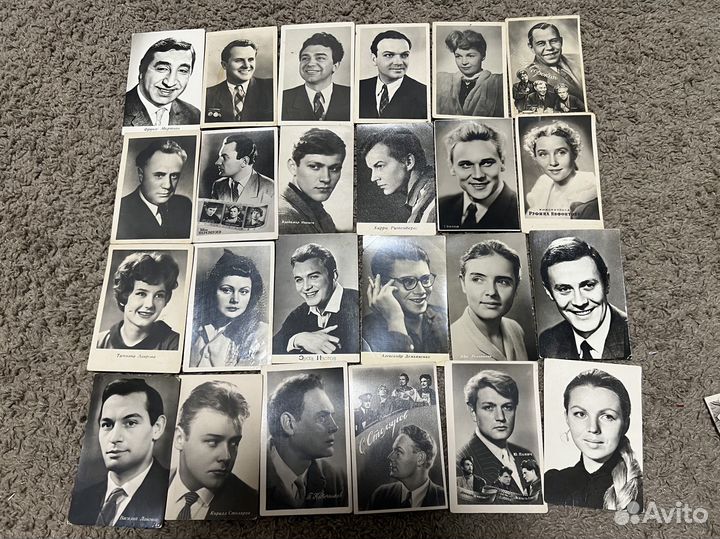 Открытки актеры СССР