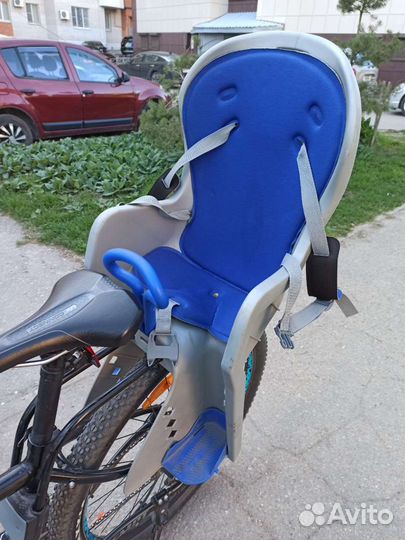 Детское велокресло заднее