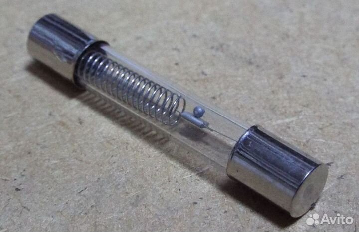 Предохранитель высоковольтный стеклянный для ми