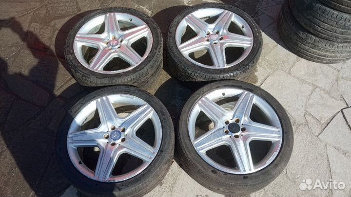 Колеса с дисками 265 40 21 Мерседес AMG