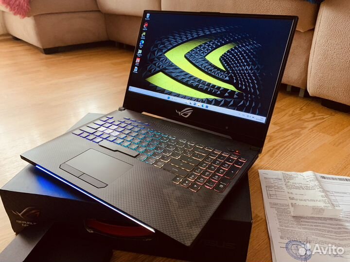 Игровой Asus RoG i7/16GB/1TB+512GB/RTX 8GB