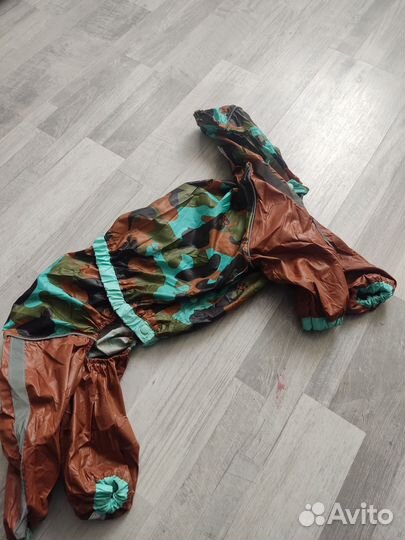 Комбинезон дождевик для собаки