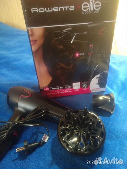 Фен профессиональный tefal, rowenta