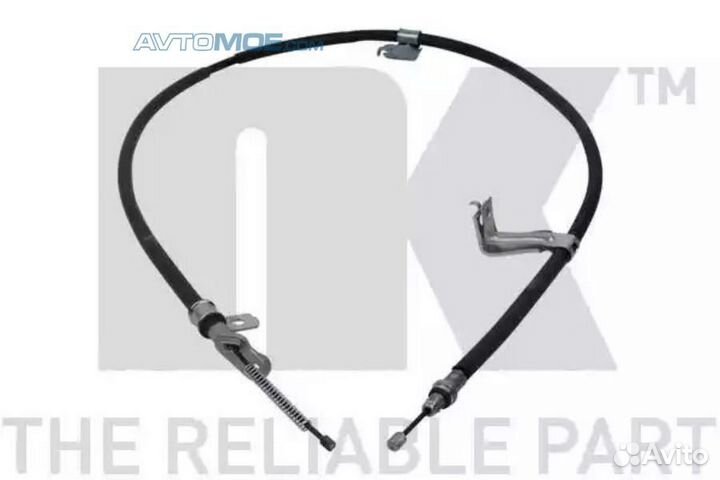 Трос стояночного тормоза левый 9022139 NK