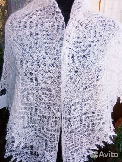 Платок паутинка пуховая 