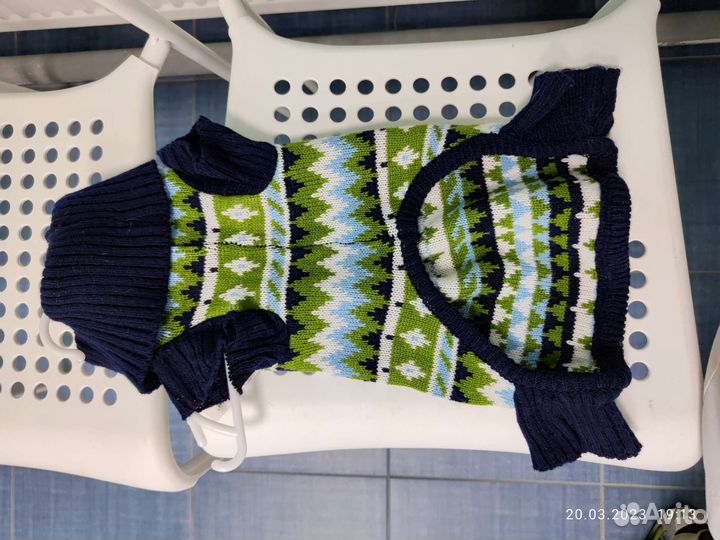 Новый свитер для собак Триол размер L