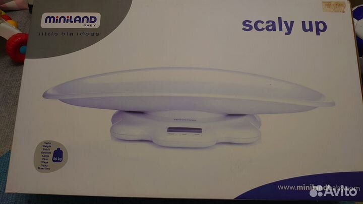 Весы для новорожденных miniland