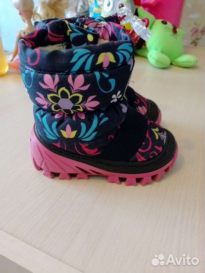 Сапоги зимние на девочку