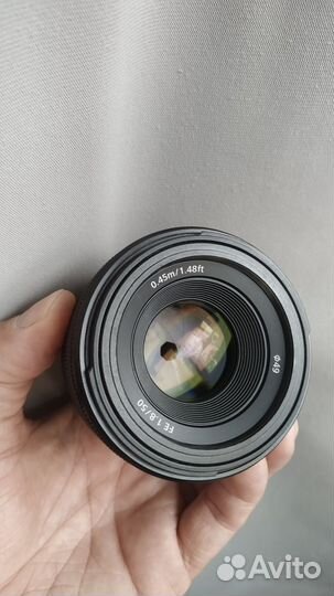 Объектив sony e 50mm f 1 8