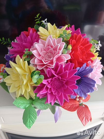 Букет цветы светильник