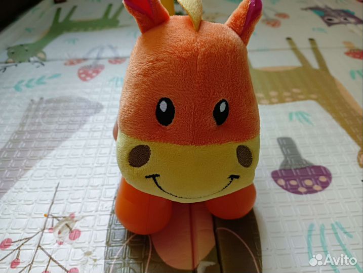 Музыкальная лошадка каталка