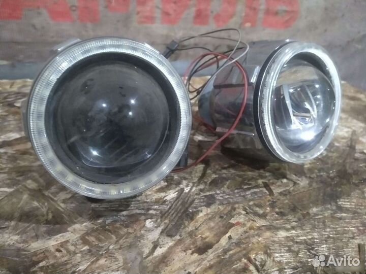 Биксеноновые линзы с ангельскими глазками