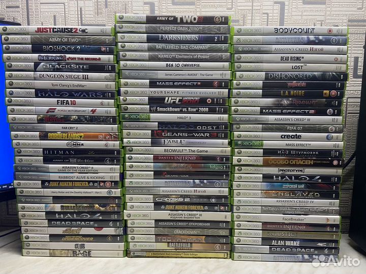 Коллекция игр для Xbox 360 (85 шт.)