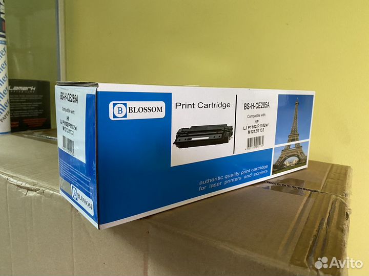 Новые картриджи HP CE-285A, CB-436A