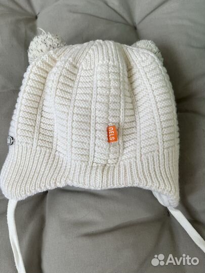 Шапка зимняя для девочки 46 48 nels