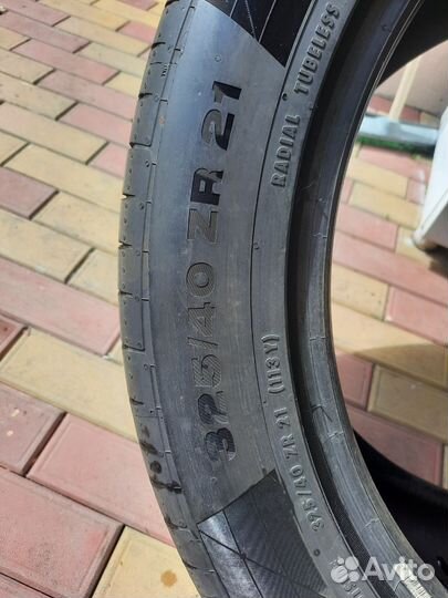 Continental ContiSportContact 5P 285/45 R21 и 325/40 R21 113N