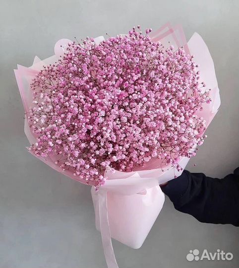 Шикарные букеты гипсофилы