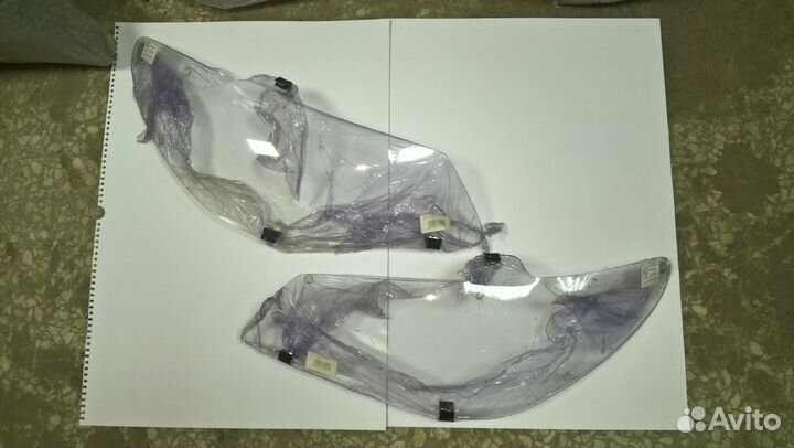 Защита фар накладки на фары Elantra HD Элантра 06