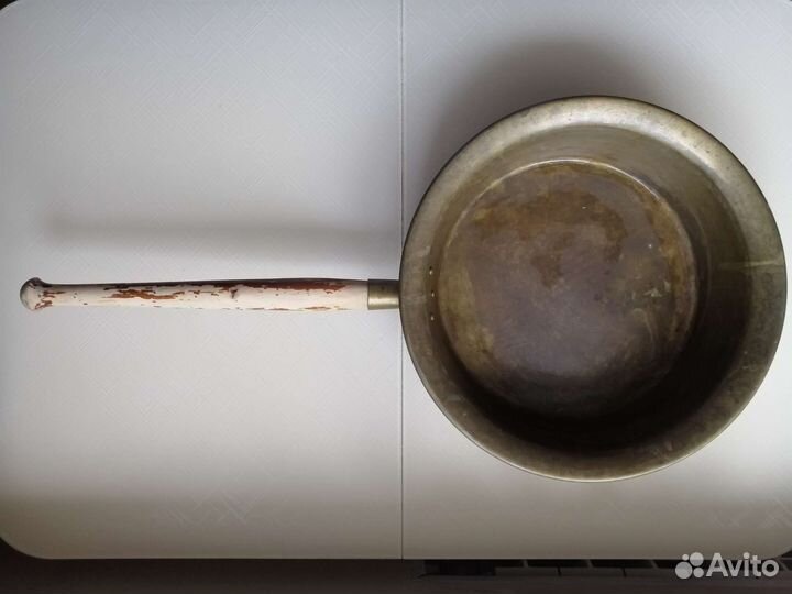 Латунный таз для варенья