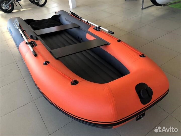 Лодка пвх Stormline Classic Air 360 красно-черная