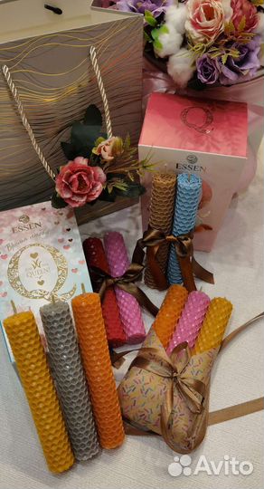 Свечи из вощины